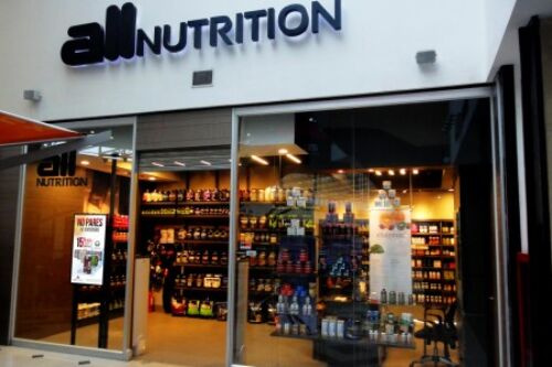 Cartelería Digital / Digital Signage - All Nutrition - Monitor en vitrinas